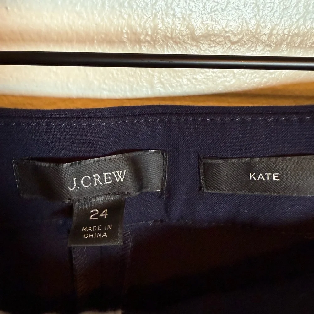 J. Crew Black Straight Leg Pants - Picture 4 of 7
